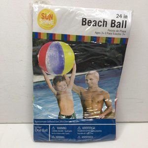 My Sunshine 24" Inflatable Beach Ball Swimming Pool Park Fun Games Party Swim